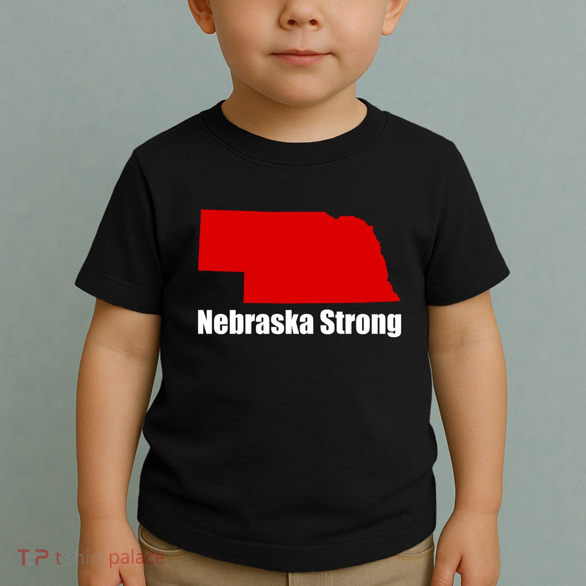 Nebraska Strong Flooding Toddler T-Shirt