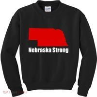 Nebraska Strong Flooding Kids Sweatshirt thumb 0