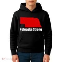 Nebraska Strong Flooding Kids Hoodie thumb 4