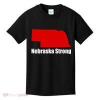 Nebraska Strong Flooding Kids T-Shirt thumb 0