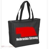 Nebraska Strong Flooding Tote Bag thumb 2