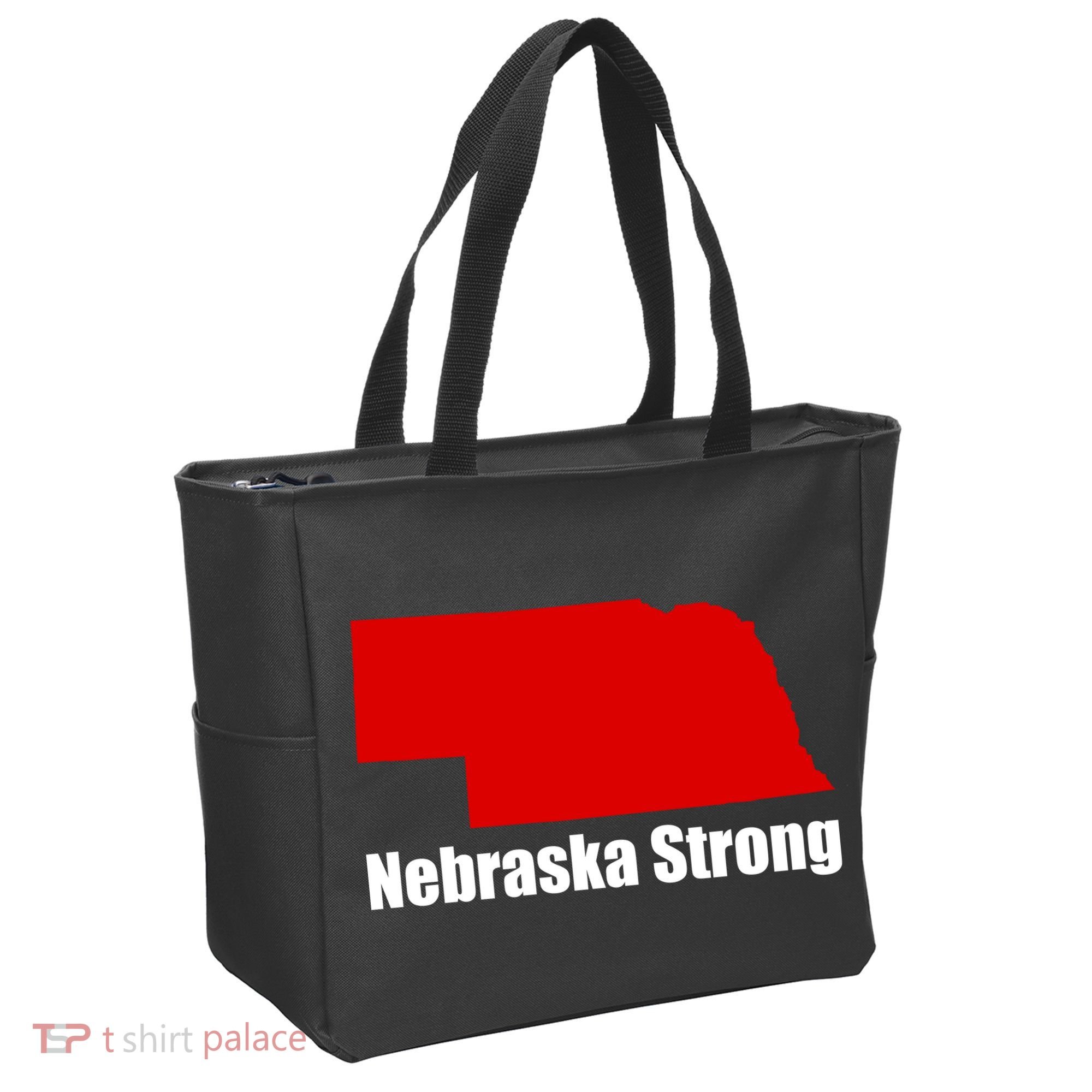 Nebraska Strong Flooding Tote Bag