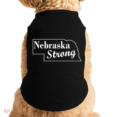 Nebraska Strong Map Doggie Tank