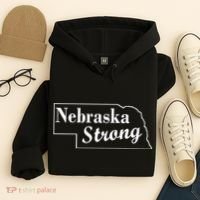Nebraska Strong Map Hoodie thumb 4