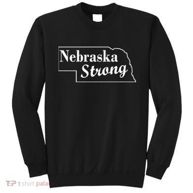Nebraska Strong Map Sweatshirt