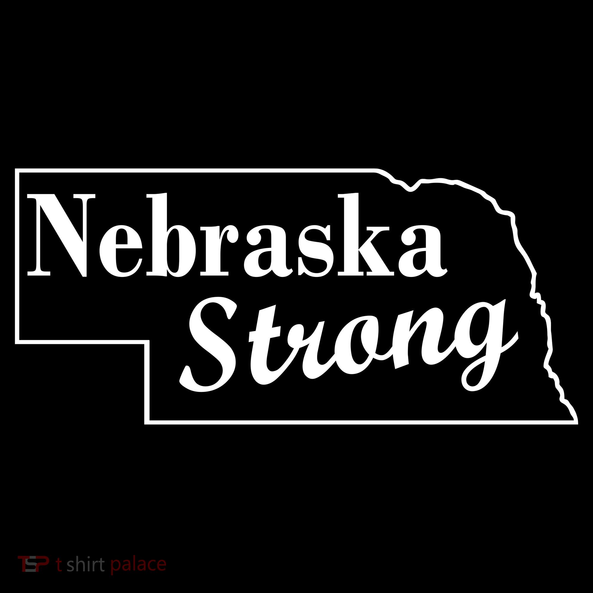 Nebraska Strong Map Sweatshirt