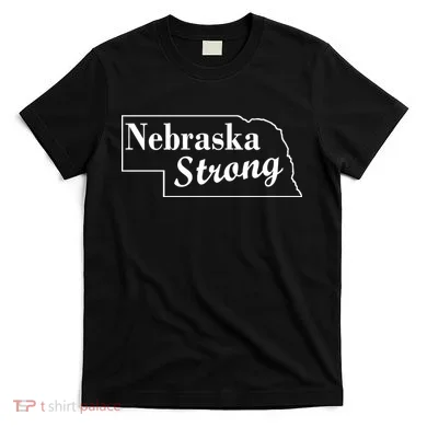 Nebraska Strong Map T-Shirt