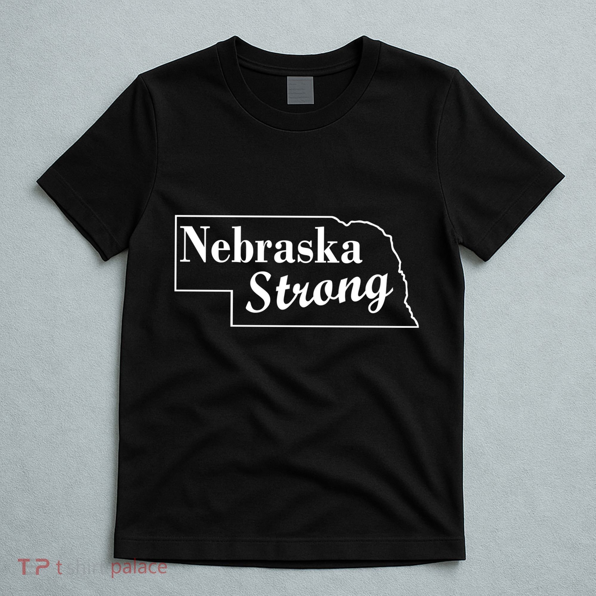 Nebraska Strong Map T-Shirt