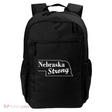 Nebraska Strong Map Backpack