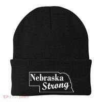 Nebraska Strong Map Beanie thumb 0