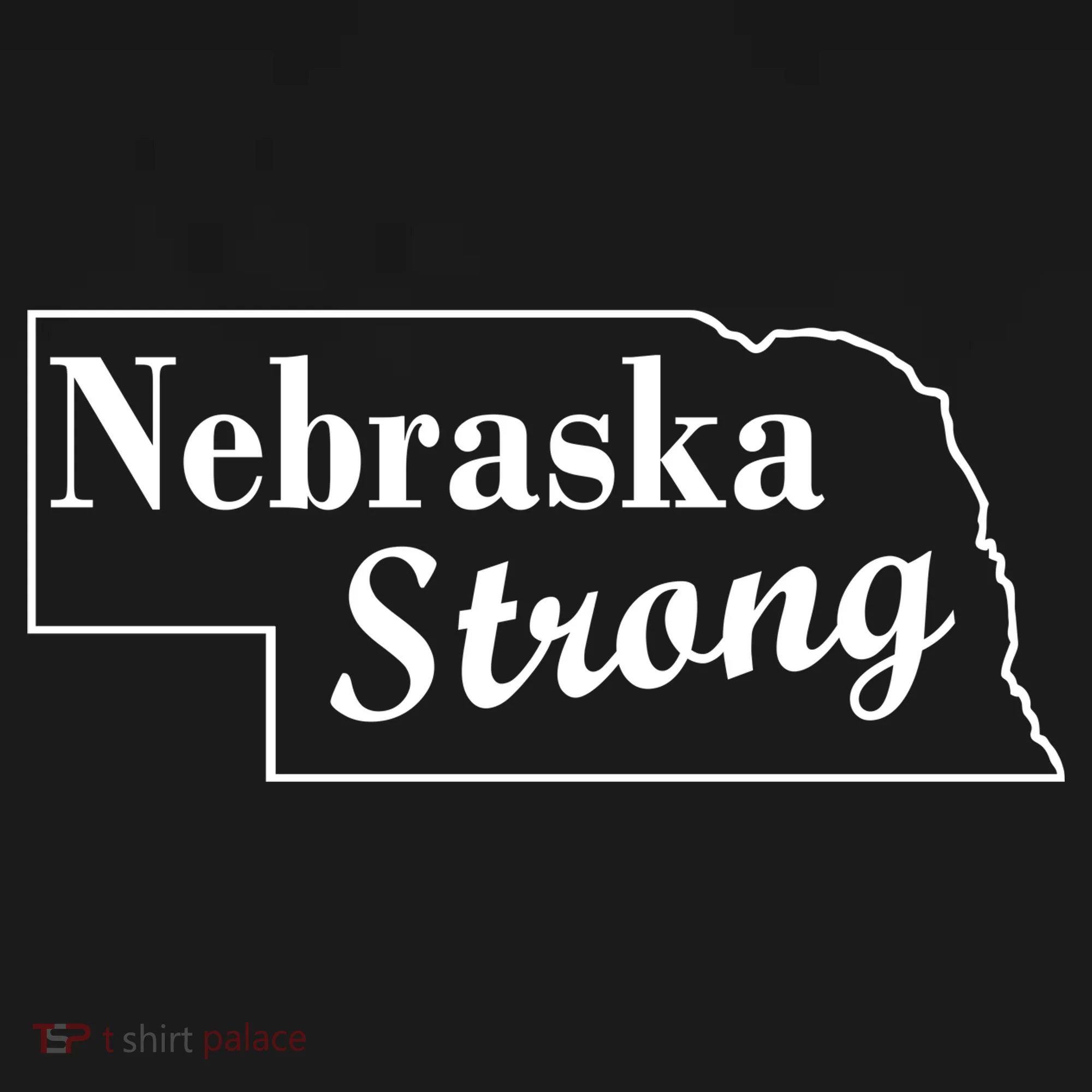 Nebraska Strong Map Pajama Set