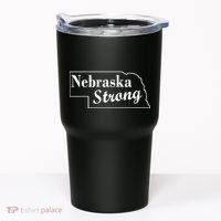 Nebraska Strong Map Tumbler thumb 0