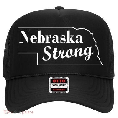 Nebraska Strong Map Hat