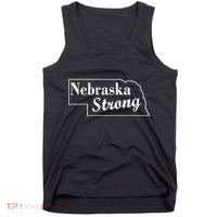 Nebraska Strong Map Tank Top thumb 0