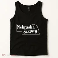 Nebraska Strong Map Tank Top thumb 2