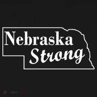 Nebraska Strong Map Tank Top thumb 6