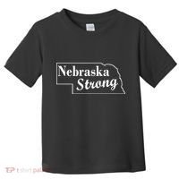 Nebraska Strong Map Toddler T-Shirt thumb 0