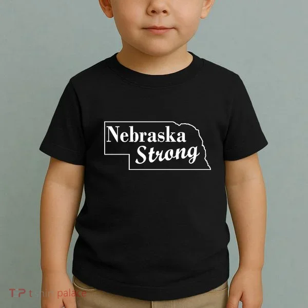 Nebraska Strong Map Toddler T-Shirt