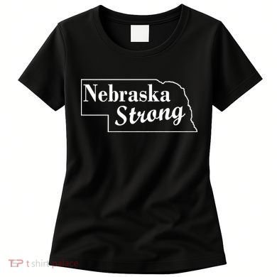 Nebraska Strong Map Women's T-Shirt