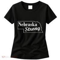 Nebraska Strong Map Women's T-Shirt thumb 0