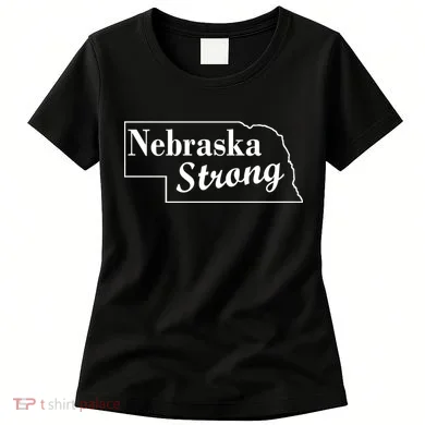 Nebraska Strong Map Women's T-Shirt
