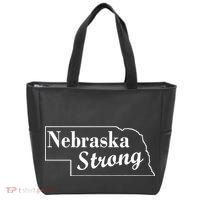 Nebraska Strong Map Tote Bag thumb 0