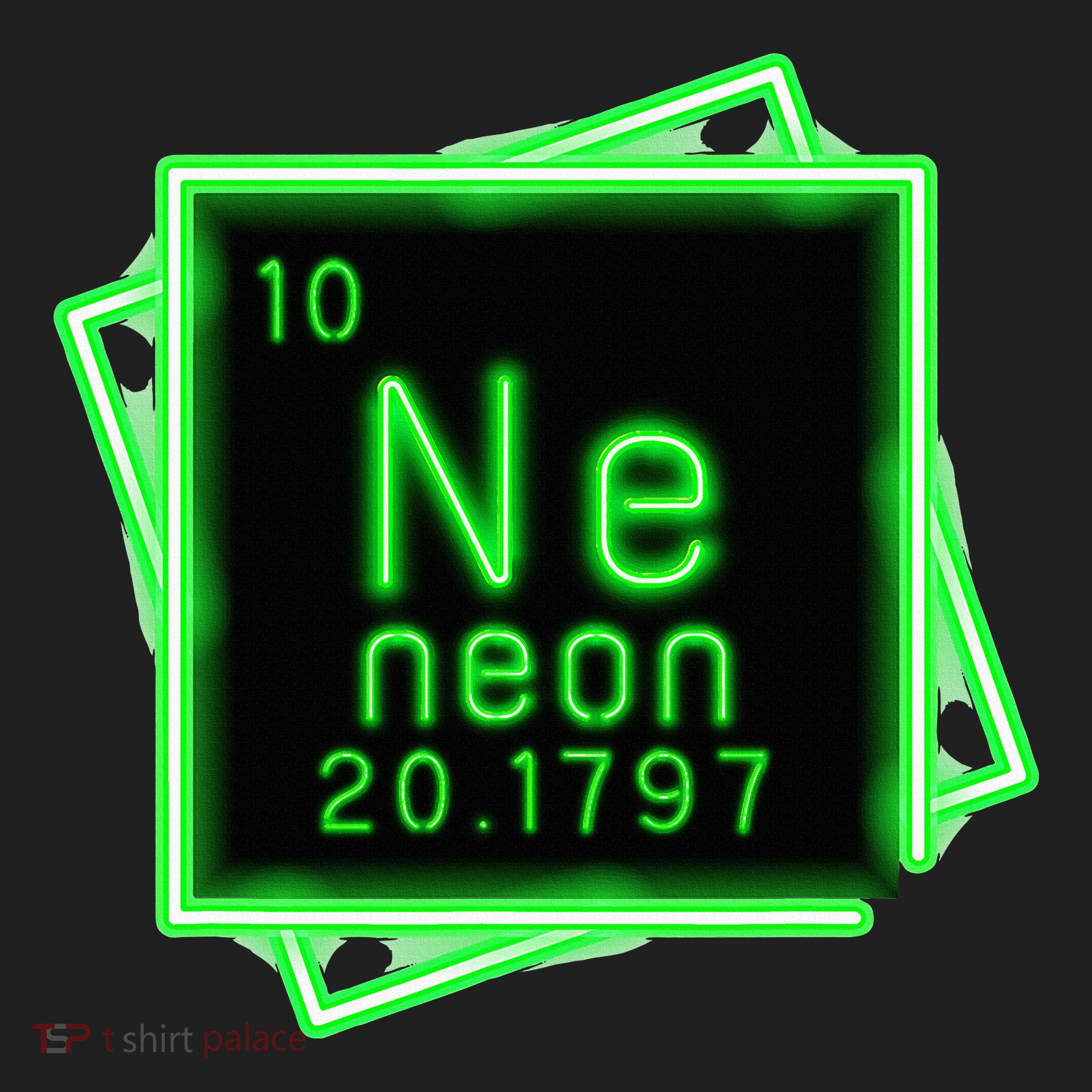 Neon Element Chemistry Periodic Table Science Nerd Women's Sweatshirt