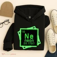 Neon Element Chemistry Periodic Table Science Nerd Hoodie thumb 4
