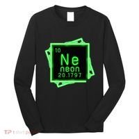 Neon Element Chemistry Periodic Table Science Nerd Long Sleeve Shirt thumb 0