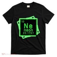 Neon Element Chemistry Periodic Table Science Nerd T-Shirt thumb 0