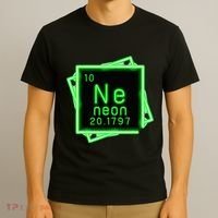 Neon Element Chemistry Periodic Table Science Nerd T-Shirt thumb 3
