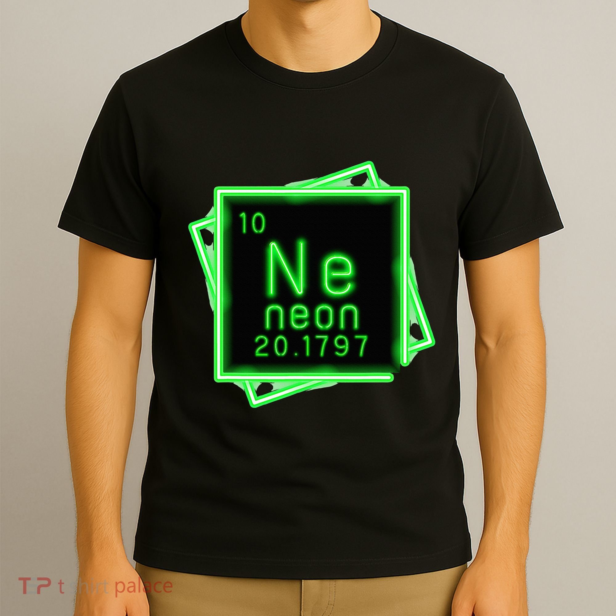 Neon Element Chemistry Periodic Table Science Nerd T-Shirt