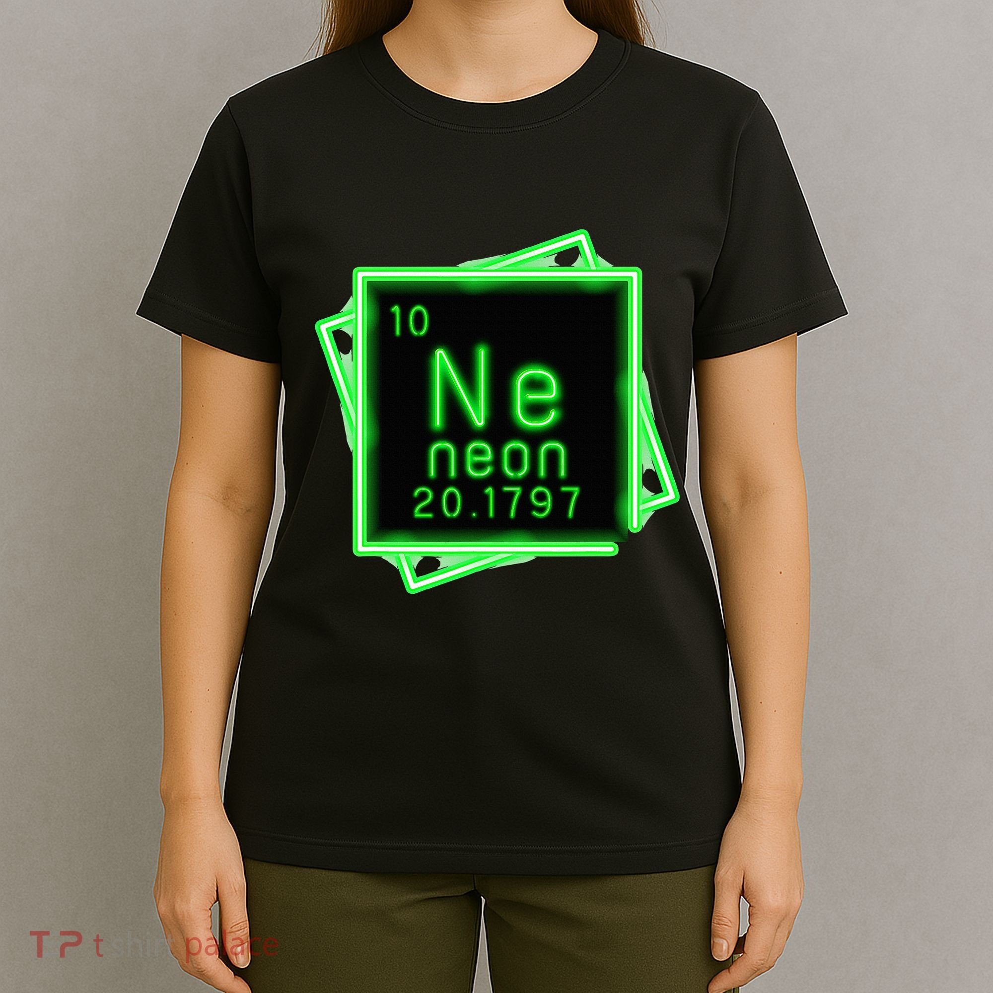 Neon Element Chemistry Periodic Table Science Nerd T-Shirt