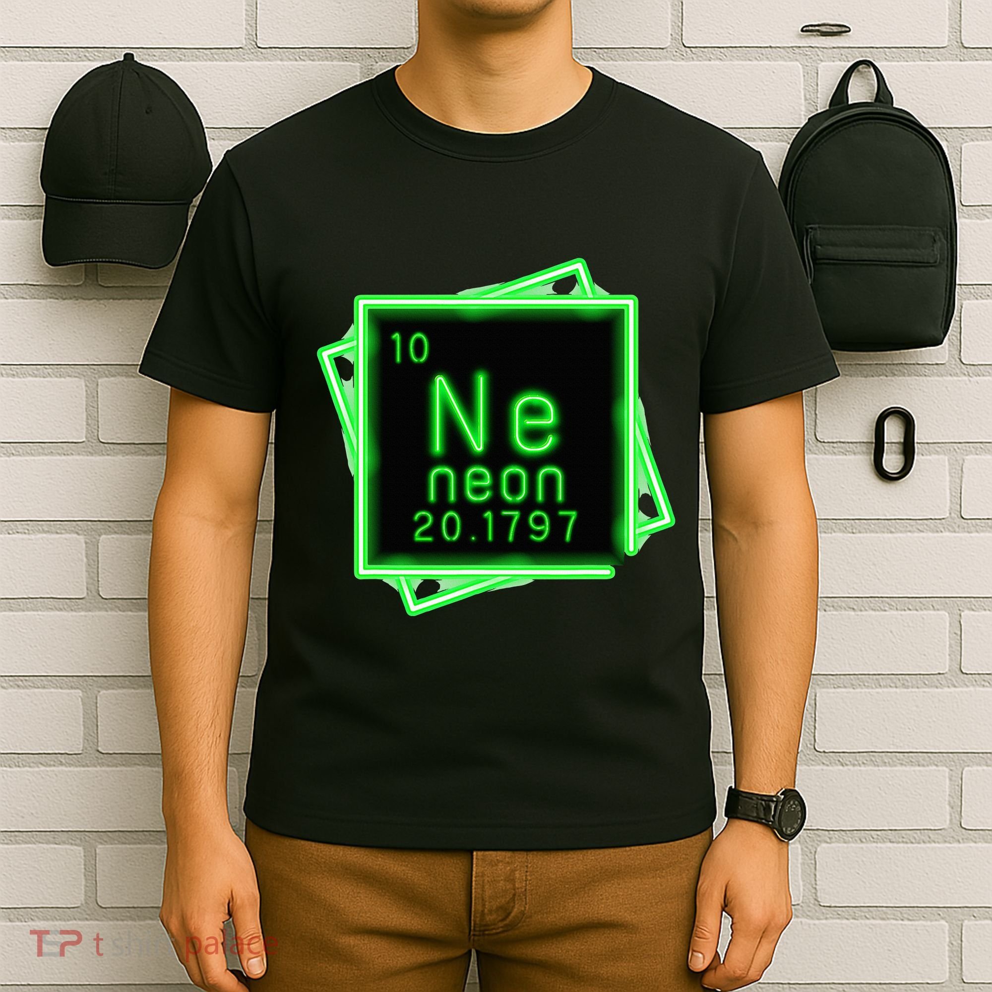 Neon Element Chemistry Periodic Table Science Nerd T-Shirt