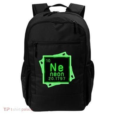 Neon Element Chemistry Periodic Table Science Nerd Backpack