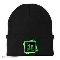Neon Element Chemistry Periodic Table Science Nerd Beanie thumb 0