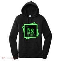 Neon Element Chemistry Periodic Table Science Nerd Women's Hoodie thumb 0
