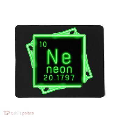 Neon Element Chemistry Periodic Table Science Nerd Mousepad