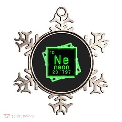 Neon Element Chemistry Periodic Table Science Nerd Ornament