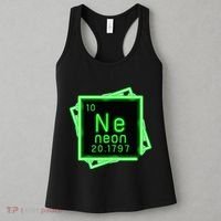 Neon Element Chemistry Periodic Table Science Nerd Women's Tank Top thumb 3