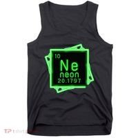 Neon Element Chemistry Periodic Table Science Nerd Tank Top thumb 0