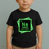 Neon Element Chemistry Periodic Table Science Nerd Toddler T-Shirt thumb 2