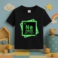Neon Element Chemistry Periodic Table Science Nerd Toddler T-Shirt thumb 3