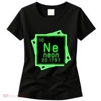 Neon Element Chemistry Periodic Table Science Nerd Women's T-Shirt thumb 0