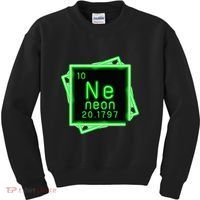Neon Element Chemistry Periodic Table Science Nerd Kids Sweatshirt thumb 0