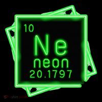 Neon Element Chemistry Periodic Table Science Nerd Kids Sweatshirt thumb 2