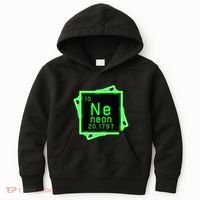Neon Element Chemistry Periodic Table Science Nerd Kids Hoodie thumb 0