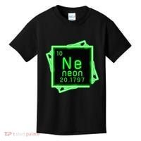 Neon Element Chemistry Periodic Table Science Nerd Kids T-Shirt thumb 0