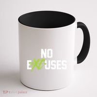 No Excuses Cross Country Track Running Jogger Funny Gift Meaningful Gift Coffee Mug thumb 1