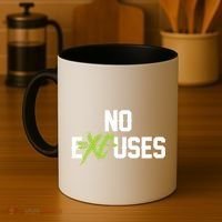 No Excuses Cross Country Track Running Jogger Funny Gift Meaningful Gift Coffee Mug thumb 4